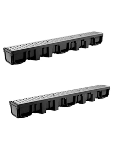 CANAL DURATOP DEMA H 105X1M REJA METALICA 2 UNIDADES