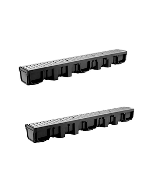 CANAL DURATOP DEMA H 105X1M REJA METALICA 2 UNIDADES