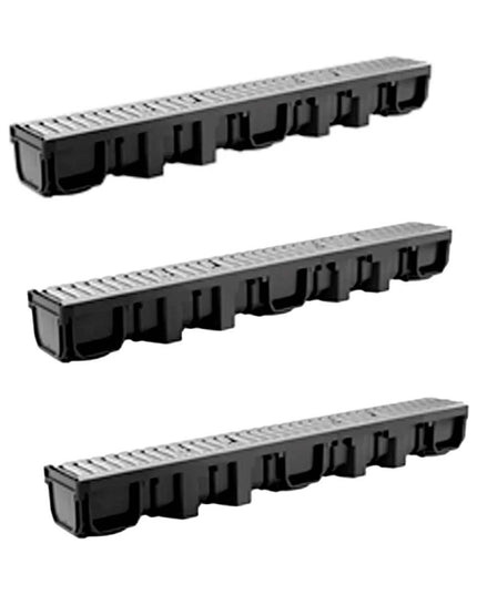 CANAL DURATOP DEMA H 105X1M REJA METALICA 3 UNIDADES
