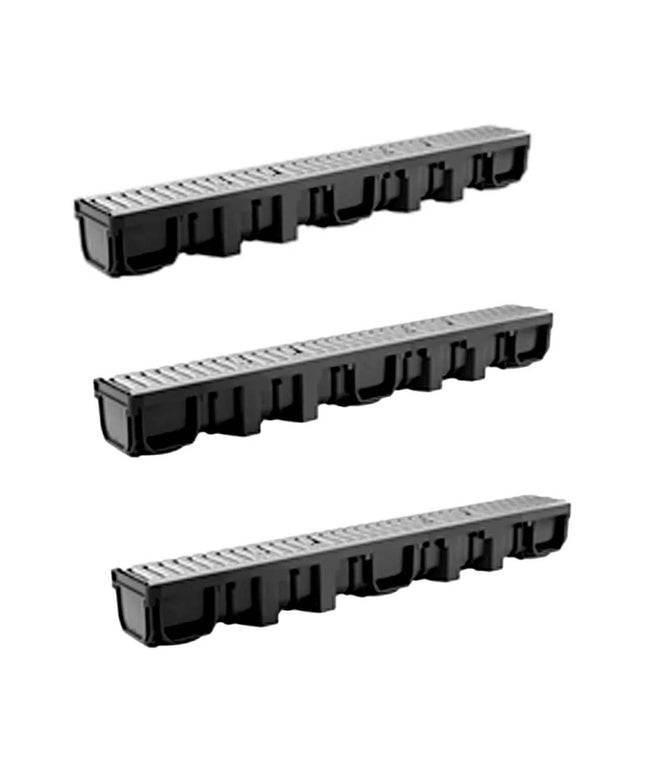 CANAL DURATOP DEMA H 105X1M REJA METALICA 3 UNIDADES