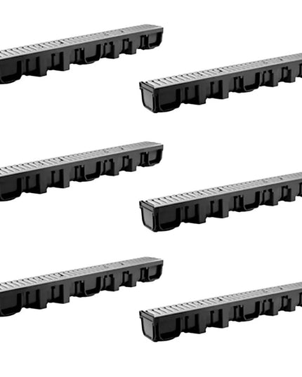 CANAL DURATOP DEMA H 105X1M REJA METALICA 6 UNIDADES