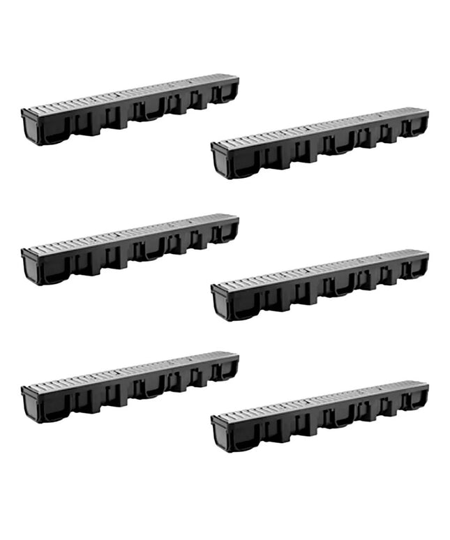 CANAL DURATOP DEMA H 105X1M REJA METALICA 6 UNIDADES