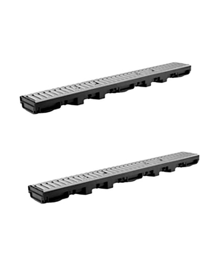 CANAL DURATOP H 55X1M REJA METALICA 2 UNIDADES