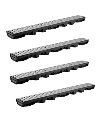 CANAL DURATOP H 55X1M REJA METALICA 4 UNIDADES