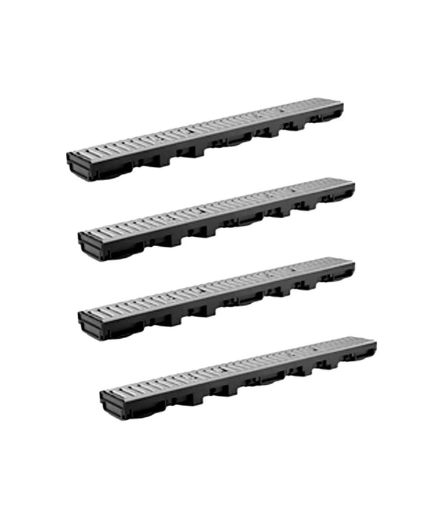 CANAL DURATOP H 55X1M REJA METALICA 4 UNIDADES