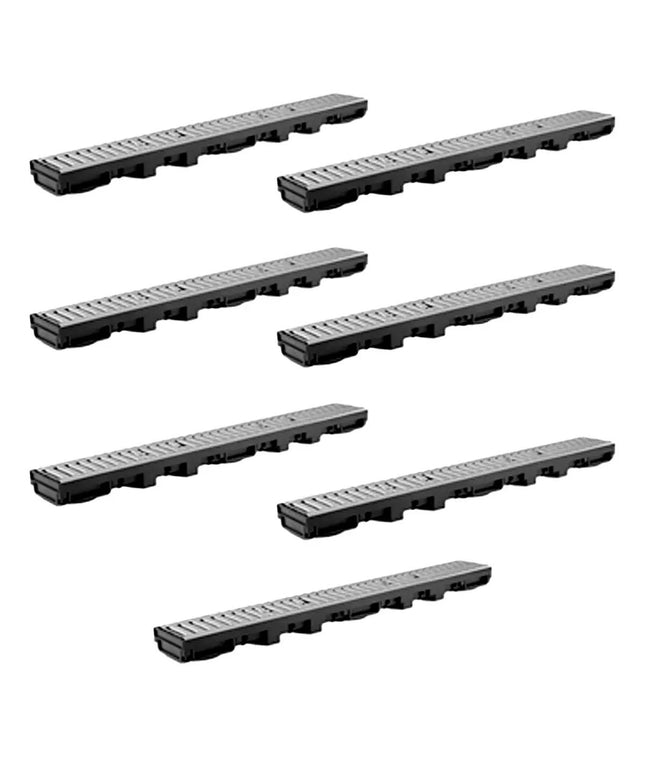 CANAL DURATOP H 55X1M REJA METALICA 7 UNIDADES