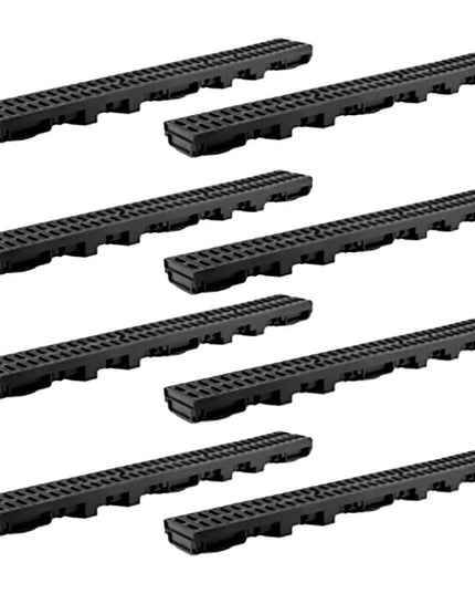 CANAL DURATOP H 55X1M REJA PLASTICA 8 UNIDADES