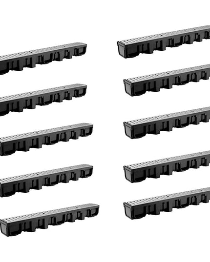 CANAL DURATOP DEMA H 105X1M REJA METALICA 10 UNIDADES