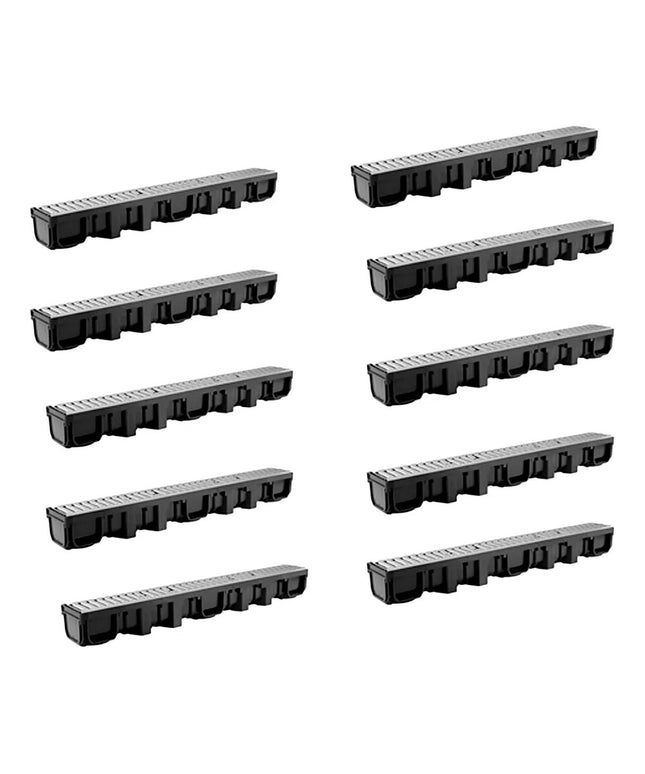 CANAL DURATOP DEMA H 105X1M REJA METALICA 10 UNIDADES