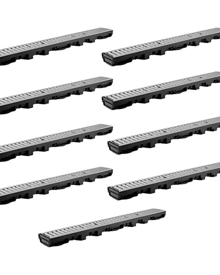 CANAL DURATOP H 55X1M REJA METALICA 9 UNIDADES