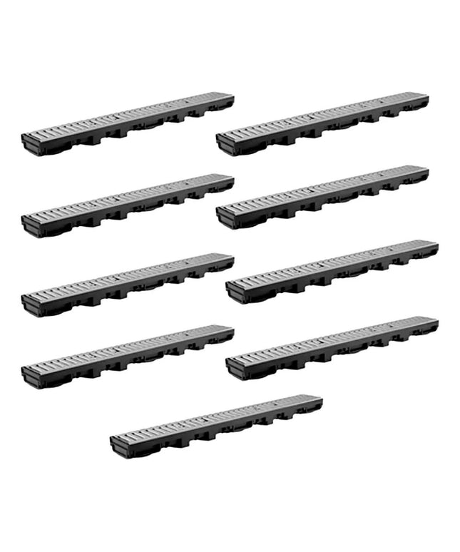 CANAL DURATOP H 55X1M REJA METALICA 9 UNIDADES