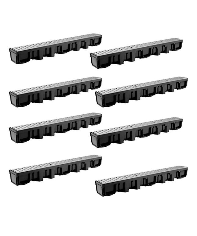 CANAL DURATOP DEMA H 105X1M REJA METALICA 8 UNIDADES