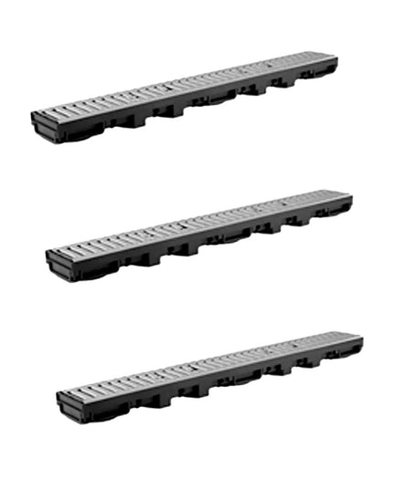 CANAL DURATOP H 55X1M REJA METALICA 3 UNIDADES