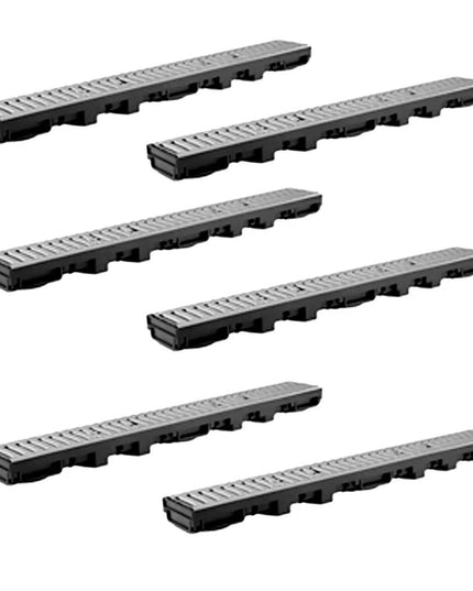 CANAL DURATOP H 55X1M REJA METALICA 6 UNIDADES