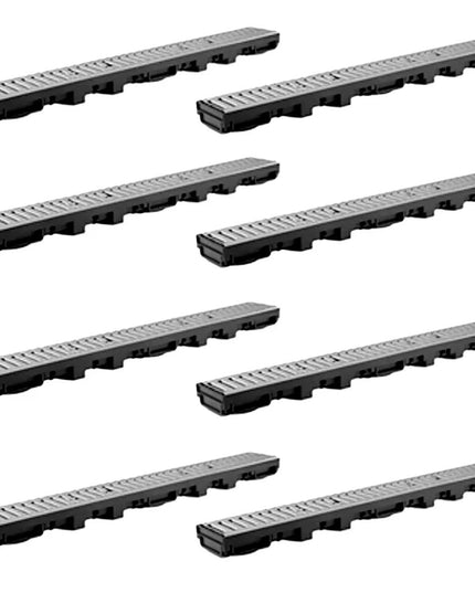 CANAL DURATOP H 55X1M REJA METALICA 8 UNIDADES