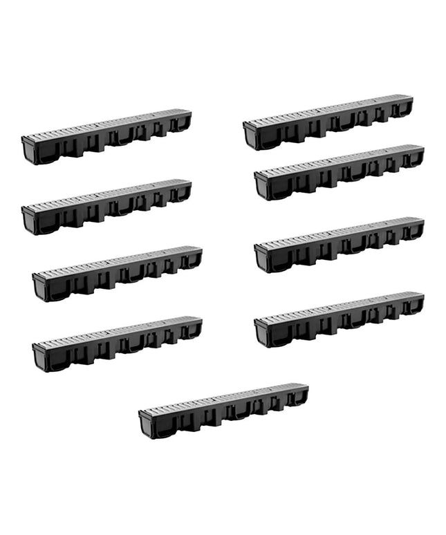 CANAL DURATOP DEMA H 105X1M REJA METALICA 9 UNIDADES