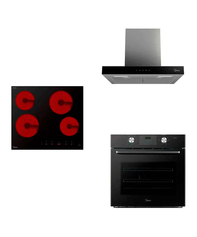 MIDEA CAMPANA EXTRACTORA HUMO ANAFE Y HORNO