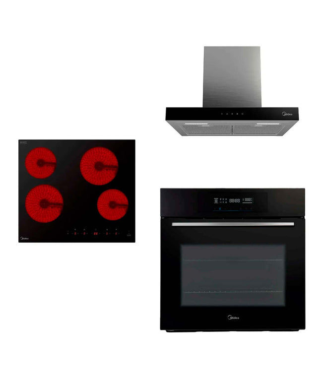 MIDEA CAMPANA EXTRACTORA HUMO ANAFE Y HORNO