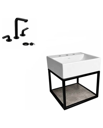 FERRUM TORI MUEBLE CAÑO LAVATORIO Y GRIFERIA 0207/N2-NG FV