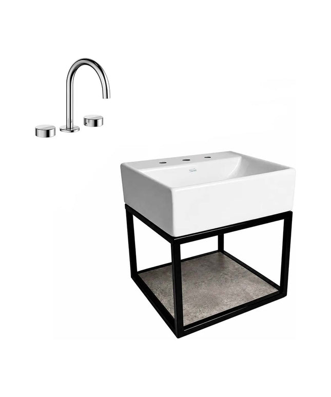 FERRUM TORI MUEBLE CAÑO LAVATORIO 3A Y GRIFERIA 0207/I8 FV