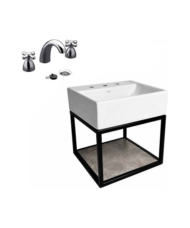 FERRUM TORI MUEBLE CAÑO LAVATORIO 3A Y GRIFERIA 0207/62 FV