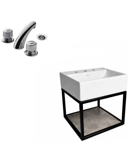 FERRUM TORI MUEBLE CAÑO LAVATORIO 3A Y GRIFERIA 0207/B1 FV