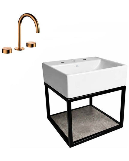 FERRUM TORI MUEBLE CAÑO LAVATORIO Y GRIFERIA 0207/I8-BB FV
