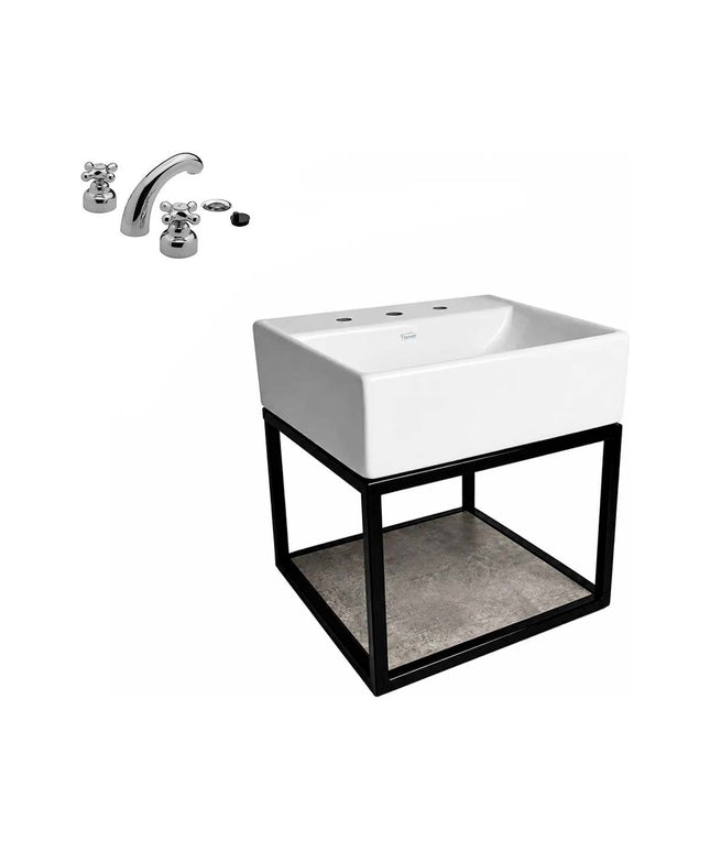 FERRUM TORI MUEBLE CAÑO LAVATORIO Y GRIFERIA 0207/16-CCC