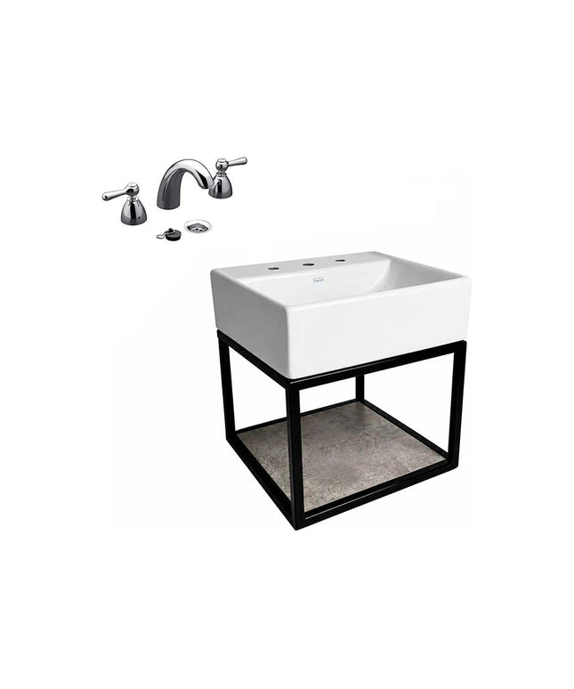 FERRUM TORI MUEBLE CAÑO LAVATORIO 3A Y GRIFERIA 0207/2I FV