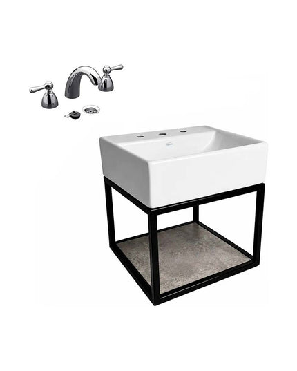 FERRUM TORI MUEBLE CAÑO LAVATORIO 3A Y GRIFERIA 0207/2I FV