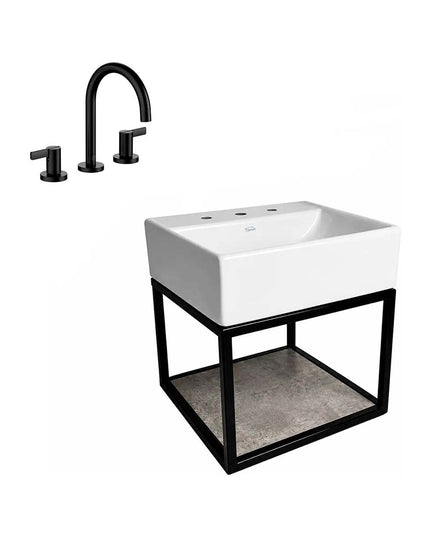 FERRUM TORI MUEBLE CAÑO LAVATORIO Y GRIFERIA 0207/G8-NG FV