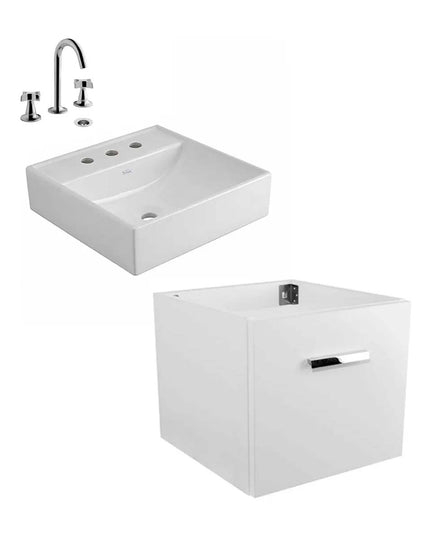 FERRUM TORI MUEBLE DE COLGAR BACHA Y GRIFERIA PETALO FV