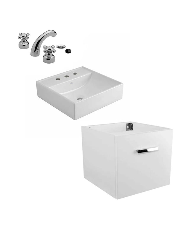 FERRUM TORI MUEBLE DE COLGAR BACHA Y GRIFERIA MALENA FV