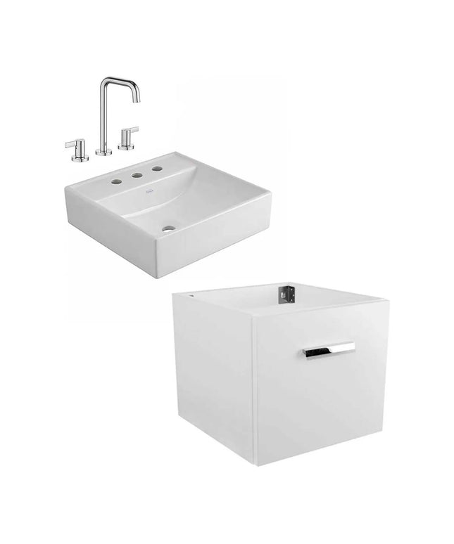 FERRUM TORI MUEBLE DE COLGAR BACHA Y GRIFERIA MAUNA FV