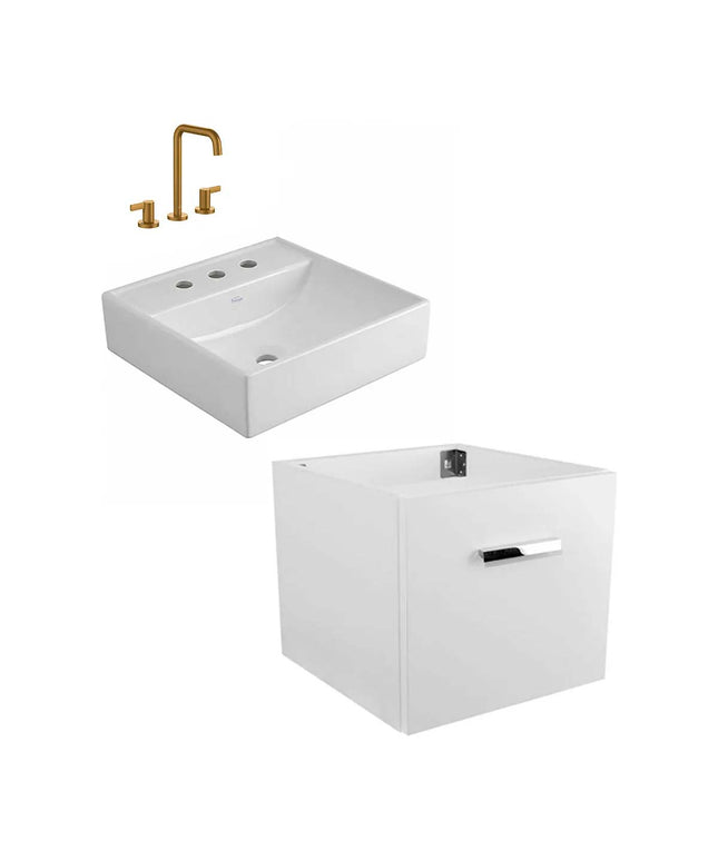 FERRUM TORI MUEBLE DE COLGAR BACHA Y GRIFERIA MAUNA FV