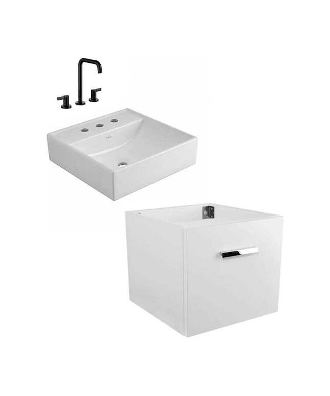 FERRUM TORI MUEBLE DE COLGAR BACHA Y GRIFERIA MAUNA FV