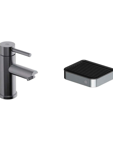 FV INOX ONE S LAVATORIO Y JABONERA