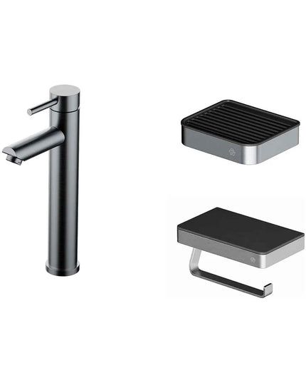 FV INOX ONE LAVATORIO ALTO JABONERA PORTA ROLLO