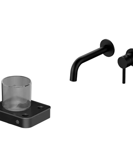 FV INOX ONE LAVATORIO DE PARED Y PORTA CEPILLO