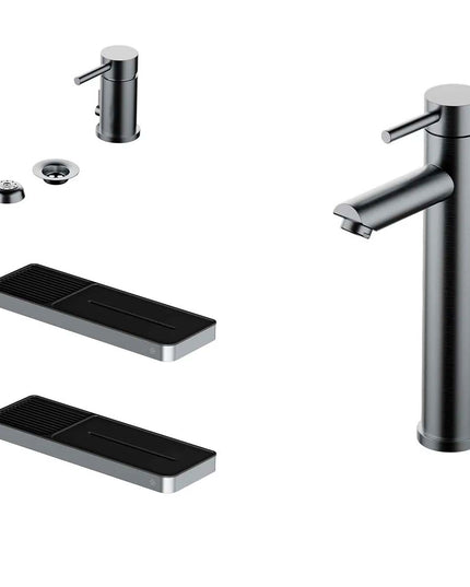 FV INOX ONE LAVATORIO ALTO MONOC Y ACCESORIOS
