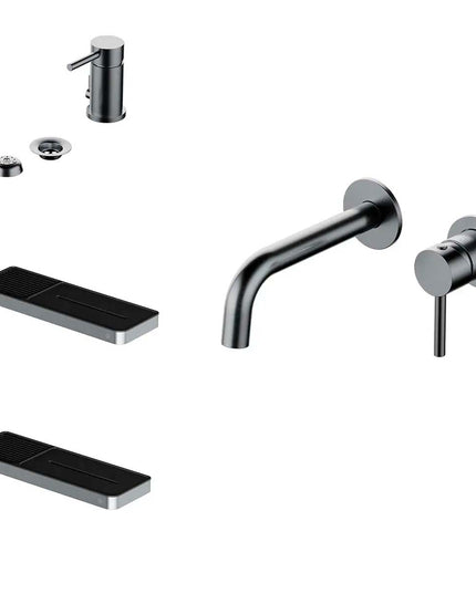 FV INOX ONE LAVATORIO DE PARED Y ACCESORIOS