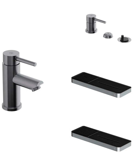 INOX ONE S LAVATORIO BIDE Y ACCESORIOS