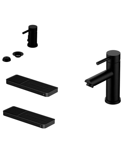 FV INOX ONE LAVATORIO MONOC Y ACCESORIOS NEGRO