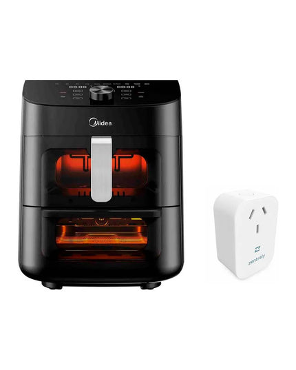 MIDEA AIR FRYER 11L NEGRA SMART DIGITAL WIFI ZENTRALY