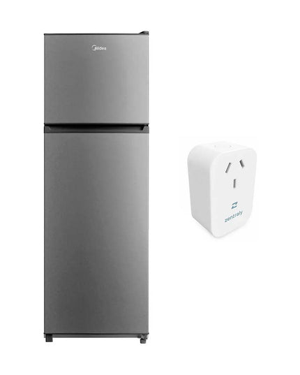 MIDEA HELADERA CICLICA TOP MOUNT 295L PLATEADA WIFI ZENTRALY