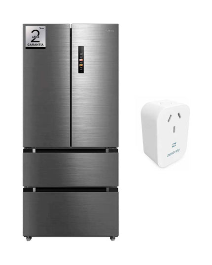 MIDEA HELADERA FRENCH DOOR INVERTER 458L WIFI ZENTRALY