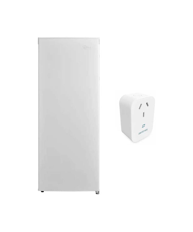 MIDEA FREEZER VERTICAL BLANCA 160LTS WIFI ZENTRALY