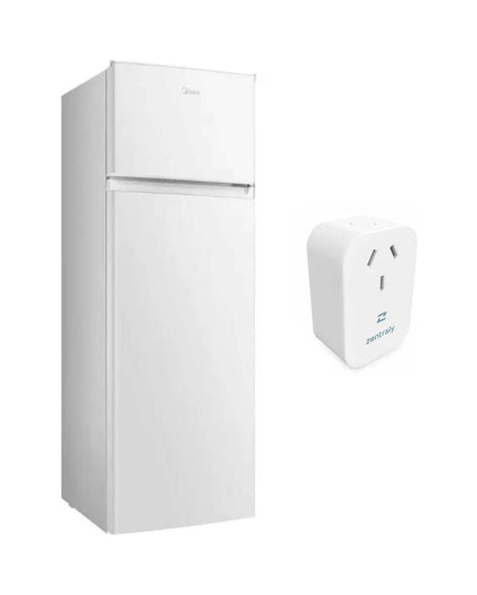 MIDEA HELADERA CICLICA TOP MOUNT 240L BLANCA WIFI ZENTRALY