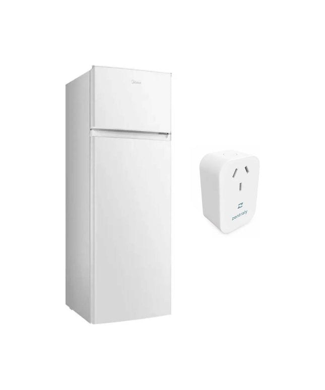 MIDEA HELADERA CICLICA TOP MOUNT 240L BLANCA WIFI ZENTRALY