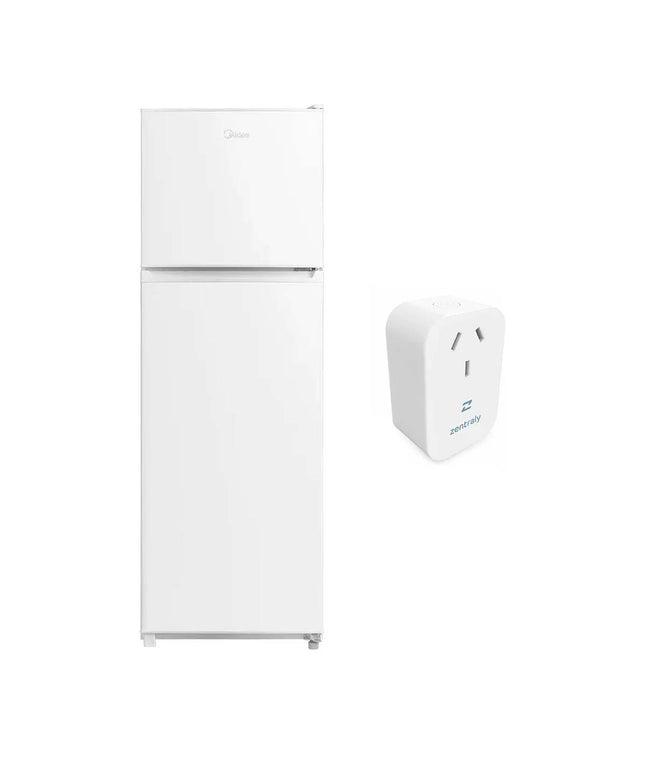 MIDEA HELADERA CICLICA TOP MOUNT 295L BLANCA WIFI ZENTRALY